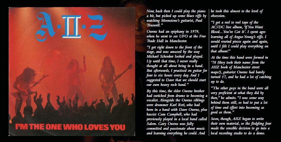 A II Z New CD Release - AIIZ, A11Z New Wave Of British Heavy Metal NWOBHM Heavy Rock Hard Rock n.w.o.b.h.m aiiz a11z