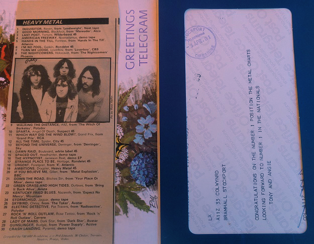 Press Cuttings - AIIZ, A11Z New Wave Of British Heavy Metal NWOBHM Heavy Rock Hard Rock n.w.o.b.h.m aiiz a11z